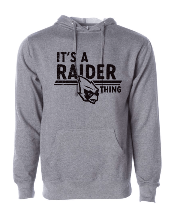 Custom Apparel - Screen Printing - Oakwood Elementary - It's a Raiders Thing Hoodie - Oakwood Elementary