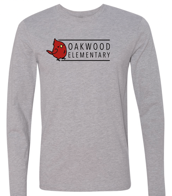 Custom Apparel - Screen Printing - Oakwood Elementary - Little Raider Bird LS T-shirt - WW+OW