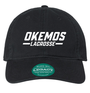 Custom Apparel - Screen Printing - OHS Lacrosse - Legacy - Embroidered Relaxed Twill Dad Hat - OHS Lacrosse