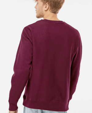 Custom Apparel - Screen Printing - OHS Lacrosse - Premium Heavyweight Cross - Grain Crewneck Sweatshirt - OHS Lacrosse