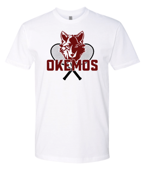 Custom Apparel - Screen Printing - OHS Tennis 2023 - White Unisex T-Shirt - OHS Tennis 2023 - 14002