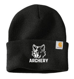 Custom Apparel - Screen Printing - Okemos Archery - Carhartt Embroidered Beanie - Okemos Archery Winter 2022