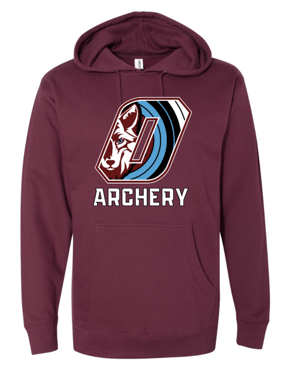 Custom Apparel - Screen Printing - Okemos Archery - Unisex Hoodies - Okemos Archery Winter 2022