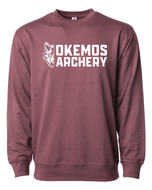 Custom Apparel - Screen Printing - Okemos Archery - Unisex Lightweight Sweatshirts - Okemos Archery Winter 2022
