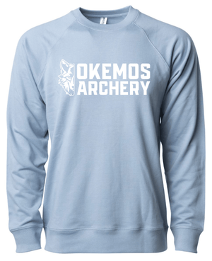 Custom Apparel - Screen Printing - Okemos Archery - Unisex Lightweight Sweatshirts - Okemos Archery Winter 2022