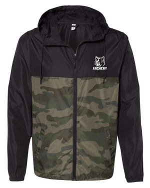 Custom Apparel - Screen Printing - Okemos Archery - Unisex Windbreaker - Okemos Archery Winter 2022