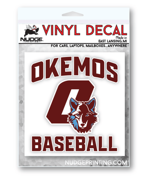 Custom Apparel - Screen Printing - Okemos Baseball - Car Decal - Okemos Baseball FL Trip