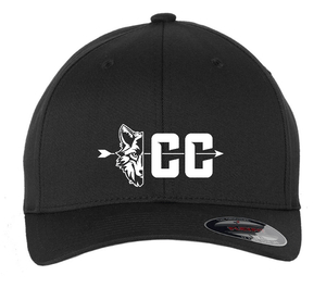 Custom Apparel - Screen Printing - Okemos Cross Country - Black Cap w/White Embroidery - Okemos Cross Country