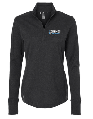 Custom Apparel - Screen Printing - Okemos Girls Lacrosse - Adidas Women's Quarter Zip - Okemos Girls Lacrosse
