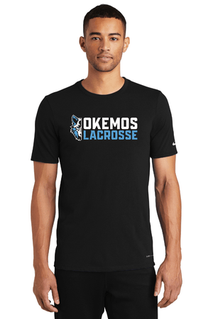 Custom Apparel - Screen Printing - Okemos Girls Lacrosse - Nike - Dri - FIT Cotton/Poly Tee - Okemos Girls Lacrosse