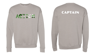 Custom Apparel - Screen Printing - Okemos High School ACTION Crew Neck - Okemos Action