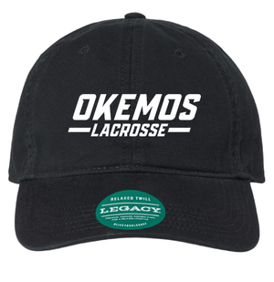 Custom Apparel - Screen Printing - Okemos Lacrosse - Relaxed Twill Dad Hat - Okemos Lacrosse