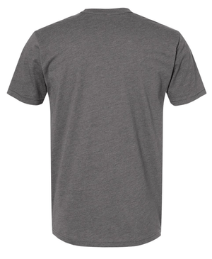 Custom Apparel - Screen Printing - Okemos Montessori - Adult Unisex T-Shirt - Heavy Metal - Okemos Montessori at Central