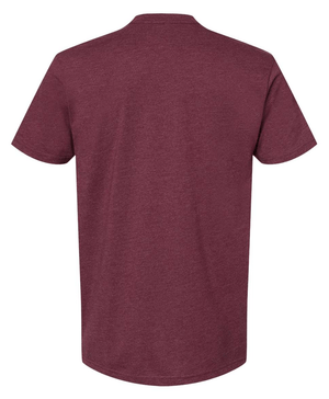 Custom Apparel - Screen Printing - Okemos Montessori - Adult Unisex T-Shirt - Maroon - Okemos Montessori at Central