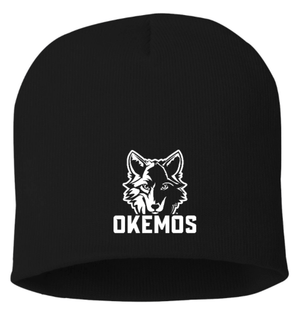 Custom Apparel - Screen Printing - Okemos Montessori - Embroidered Beanie - Okemos Montessori at Central
