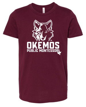 Custom Apparel - Screen Printing - Okemos Montessori - Youth Unisex T-Shirt - Okemos Montessori at Central