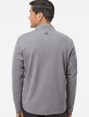 Custom Apparel - Screen Printing - Okemos Operations - Adidas - 3 - Stripes Quarter - Zip Sweater - Okemos Operations