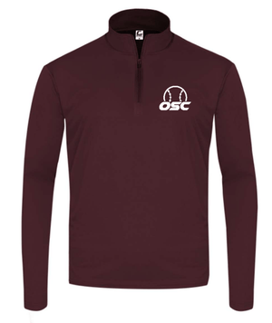 Custom Apparel - Screen Printing - Okemos Softball Club - 1/4 zip - Okemos Softball Club 2022