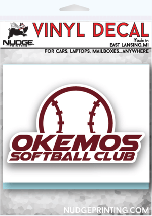 Custom Apparel - Screen Printing - Okemos Softball Club – Decal - Okemos Softball Club 2023