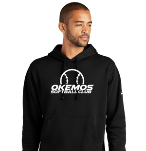 Custom Apparel - Screen Printing - Okemos Softball Club – Nike - Pullover Hoodie - Okemos Softball Club 2023
