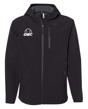 Custom Apparel - Screen Printing - Okemos Softball Club – Poly - Tech Soft Shell Jacket - Okemos Softball Club 2023