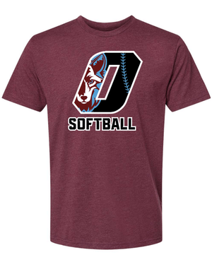 Custom Apparel - Screen Printing - Okemos Softball Unisex T-Shirt - Okemos Softball 2023