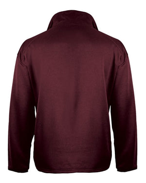 Custom Apparel - Screen Printing - Okemos Tennis - Badger Performance Fleece Quarter Zip (COACHES ONLY) - Okemos Tennis