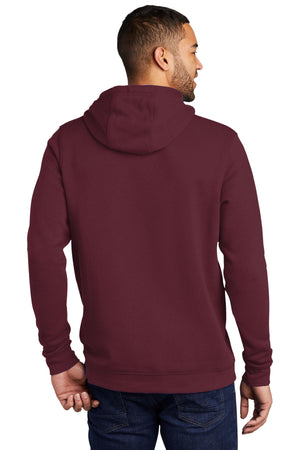 Custom Apparel - Screen Printing - Okemos Tennis - NIKE Maroon Hoodie - Okemos Tennis