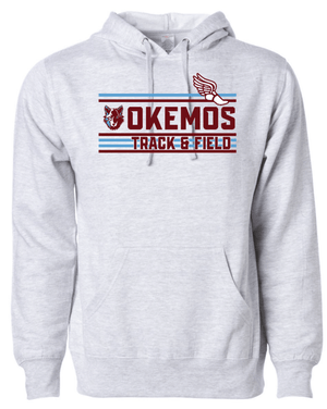 Custom Apparel - Screen Printing - Okemos Track & Field – Unisex Hoodie - Okemos Track & Field 2023