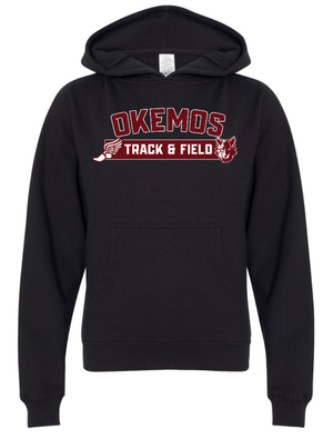 Custom Apparel - Screen Printing - Okemos Track & Field – Unisex Hoodie - Okemos Track & Field 2023