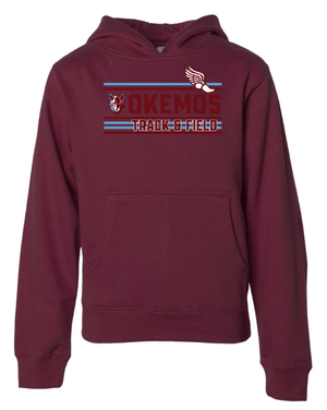 Custom Apparel - Screen Printing - Okemos Track & Field – Unisex Hoodie - Okemos Track & Field 2023