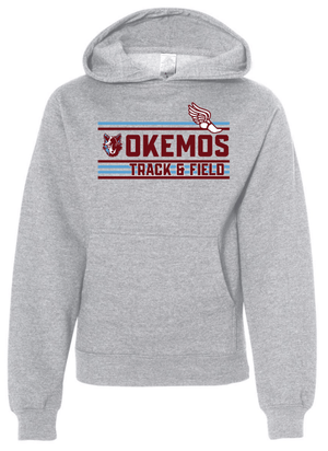 Custom Apparel - Screen Printing - Okemos Track & Field – Unisex Hoodie - Okemos Track & Field 2023