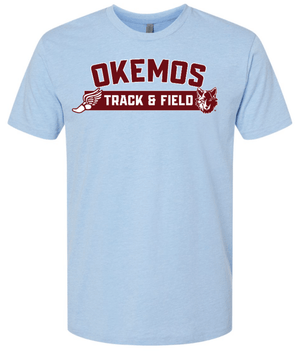 Custom Apparel - Screen Printing - Okemos Track & Field – Unisex T-Shirt - Okemos Track & Field 2023