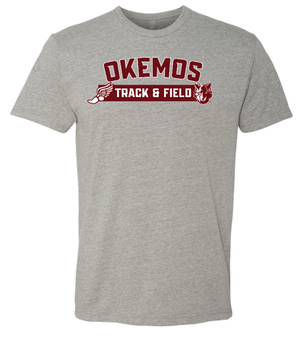 Custom Apparel - Screen Printing - Okemos Track & Field – Unisex T-Shirt - Okemos Track & Field 2023