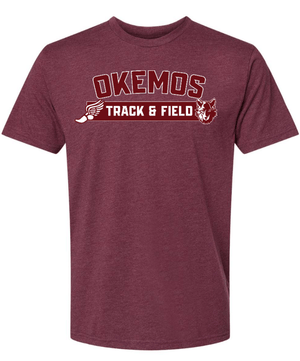 Custom Apparel - Screen Printing - Okemos Track & Field – Unisex T-Shirt - Okemos Track & Field 2023