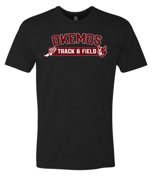 Custom Apparel - Screen Printing - Okemos Track & Field – Unisex T-Shirt - Okemos Track & Field 2023