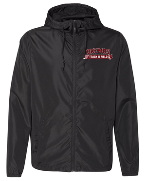 Custom Apparel - Screen Printing - Okemos Track & Field – Unisex Windbreaker - Okemos Track & Field 2023