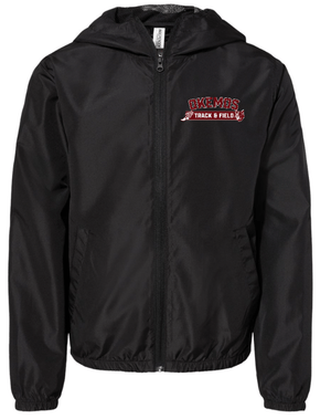 Custom Apparel - Screen Printing - Okemos Track & Field – Unisex Windbreaker - Okemos Track & Field 2023