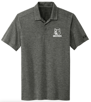 Custom Apparel - Screen Printing - Okemos Wolves - Adult Unisex Grey Embroidered Polo - Shirts & Tops - Okemos Public Schools