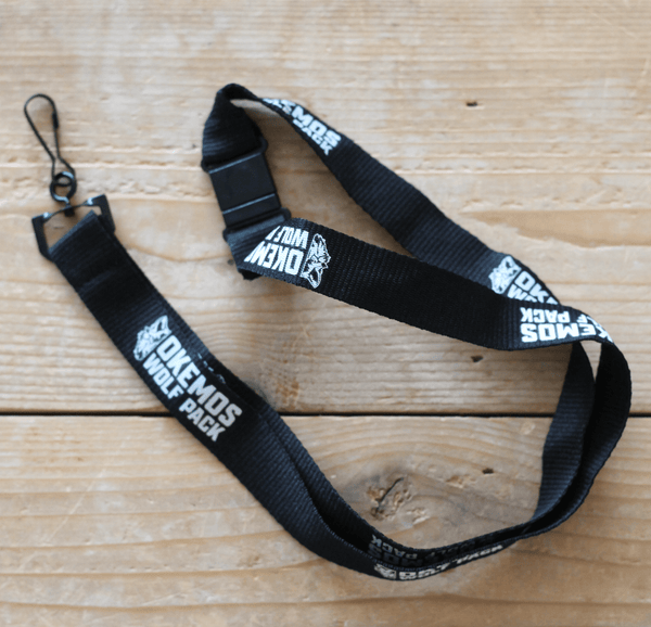 Custom Apparel - Screen Printing - Okemos Wolves - Lanyard - Lanyards - Okemos Public Schools