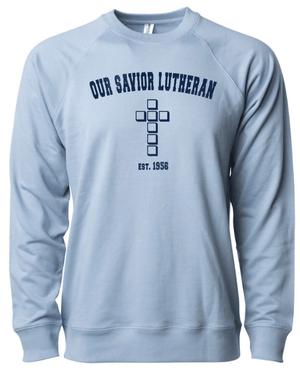 Custom Apparel - Screen Printing - OSL - Unisex Vintage Lightweight Crewneck Sweatshirt - OSL - Spring 2023