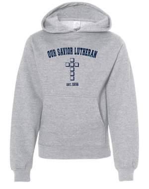 Custom Apparel - Screen Printing - OSL - Unisex Vintage Logo Hoodie - OSL - Spring 2023
