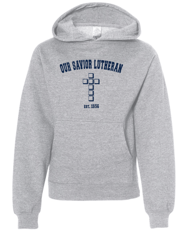 Custom Apparel - Screen Printing - OSL - Unisex Vintage Logo Hoodie - OSL - Spring 2023