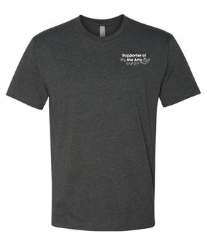 Custom Apparel - Screen Printing - Portland Arts Supporter of the Arts Unisex T-shirt - T-Shirt - Portland Arts