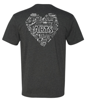 Custom Apparel - Screen Printing - Portland Arts Visual Arts Unisex T-shirt - T-Shirt - Portland Arts