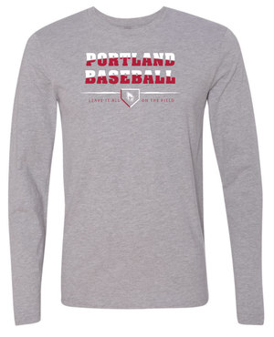 Custom Apparel - Screen Printing - Portland Baseball – Unisex Long Sleeve - Portland Baseball 2023