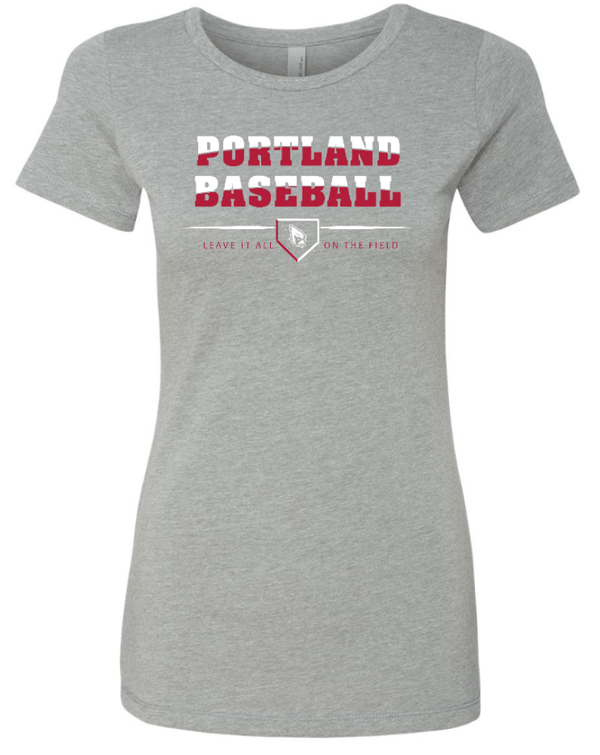 Custom Apparel - Screen Printing - Portland Baseball – Women's T-Shirt - Portland Baseball 2023