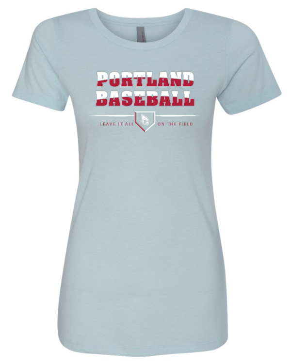 Custom Apparel - Screen Printing - Portland Baseball – Women's T-Shirt - Portland Baseball 2023