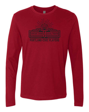 Custom Apparel - Screen Printing - Portland Civic Players - Long Sleeve - Long Sleeve - Portland Civic Players