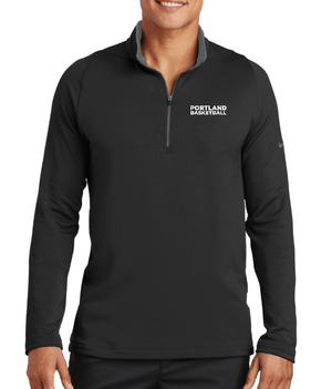 Custom Apparel - Screen Printing - Portland Girls Basketball - Nike - Dri - FIT Stretch 1/2 - Zip Cover - Up - Portland Girls Basketball 2022